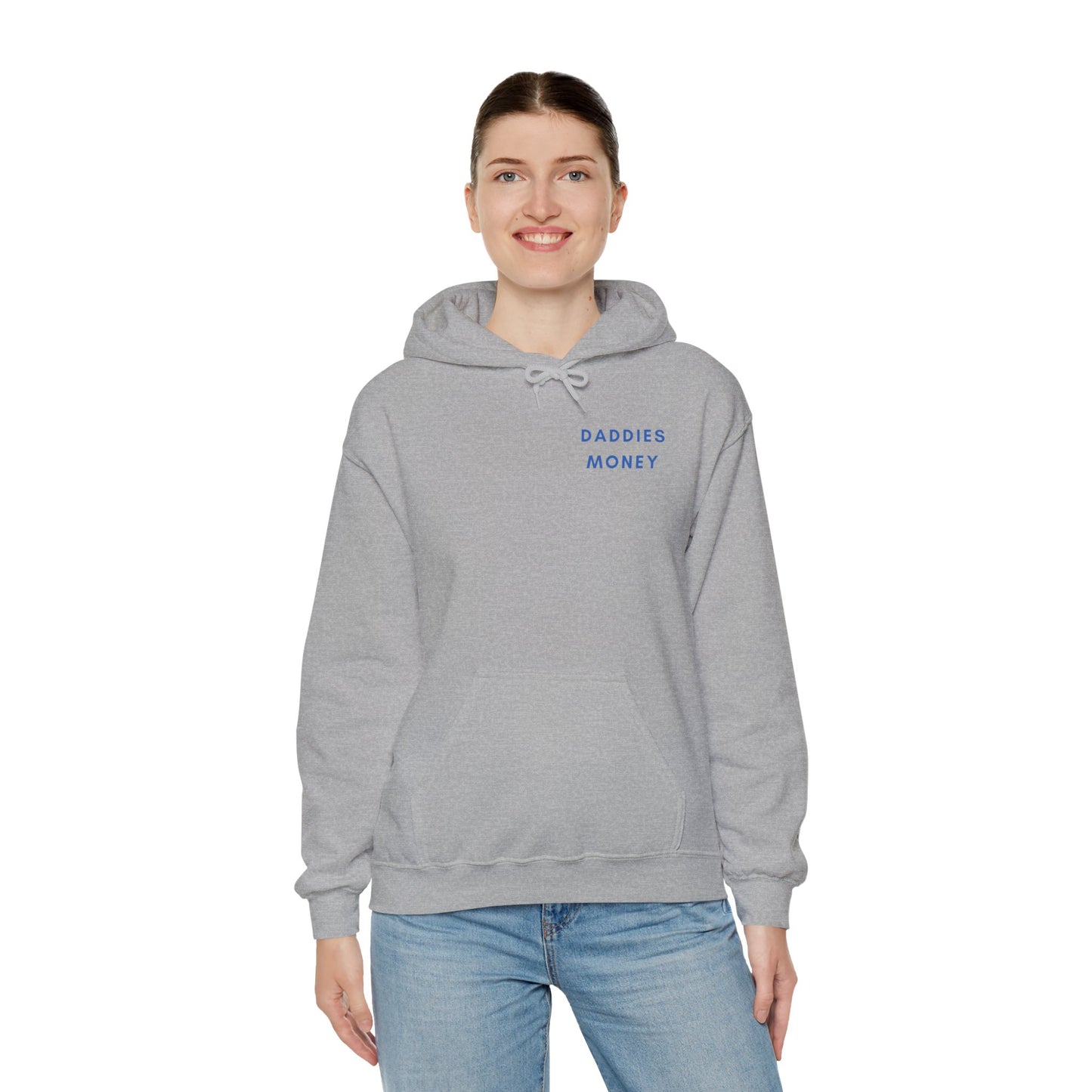 Daddies money Unisex Heavy Blend™ Hooded Sweatshirt