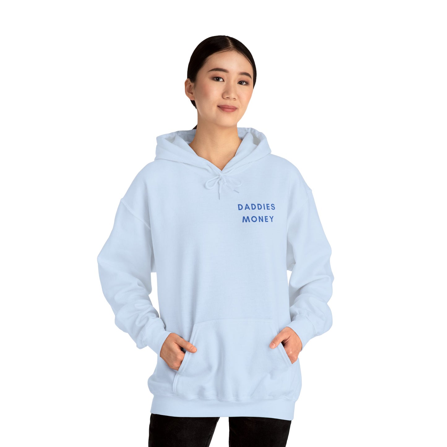 Daddies money Unisex Heavy Blend™ Hooded Sweatshirt