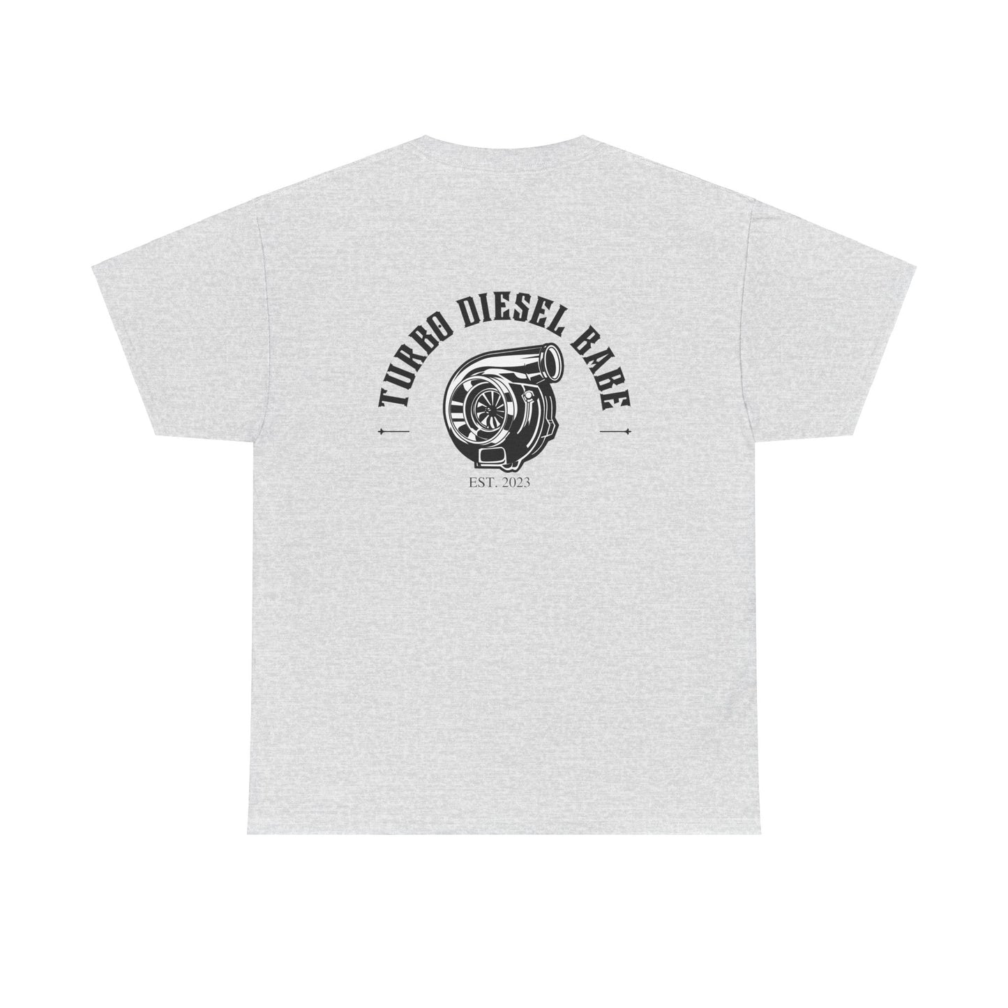 OG Turbo Diesel Babe logo black  Tee